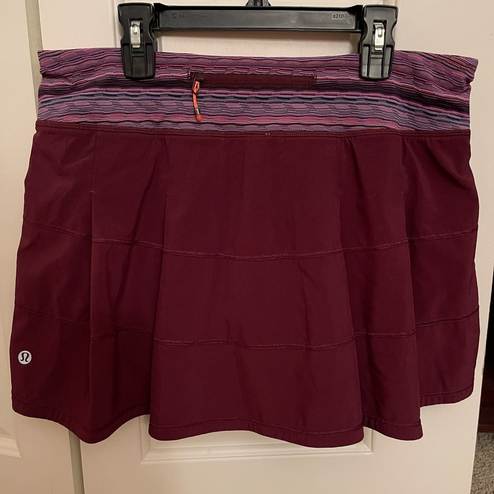 Lululemon Pace Rival Mid-Rise Skirt